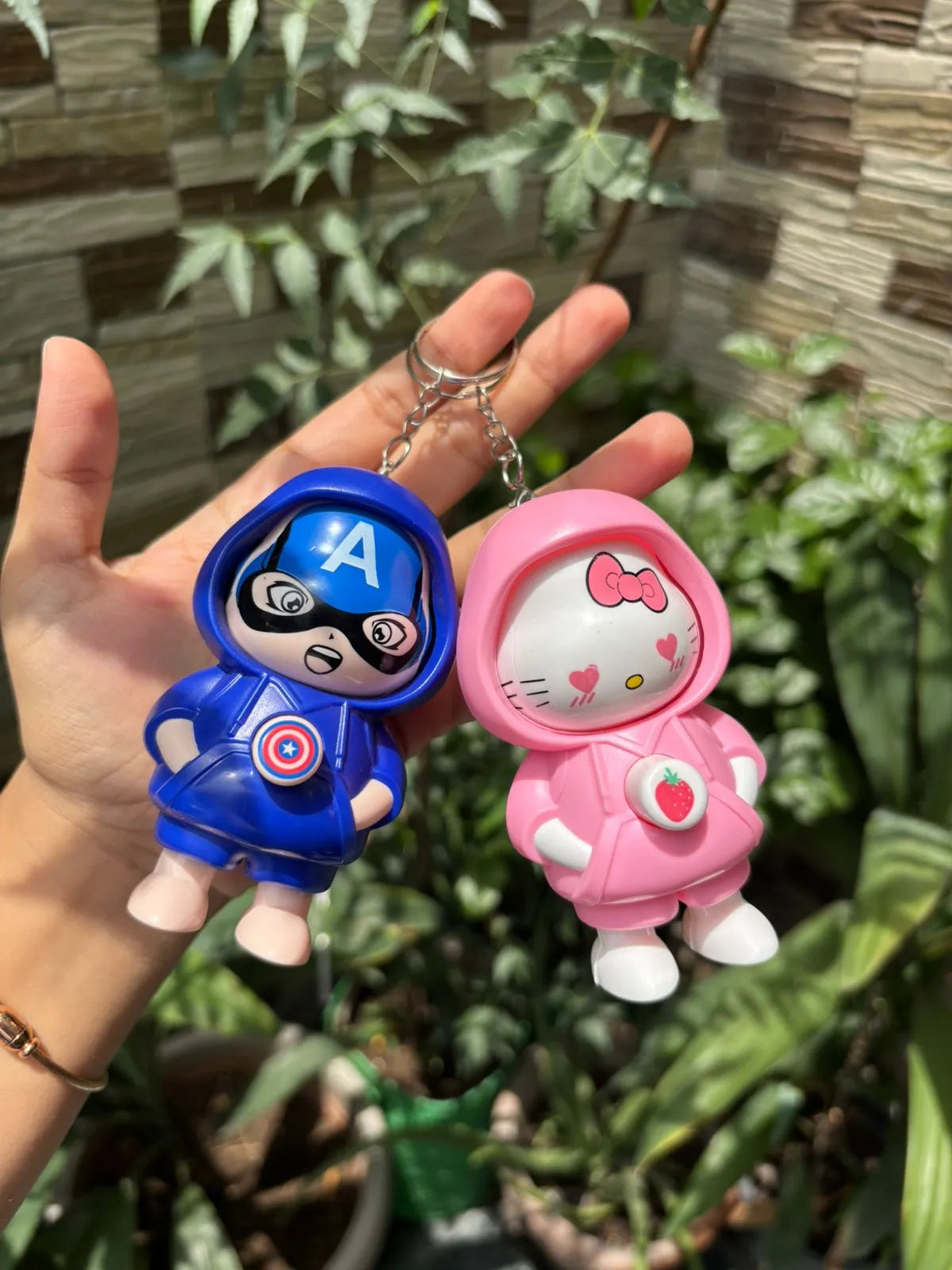 Face Changing Keychain